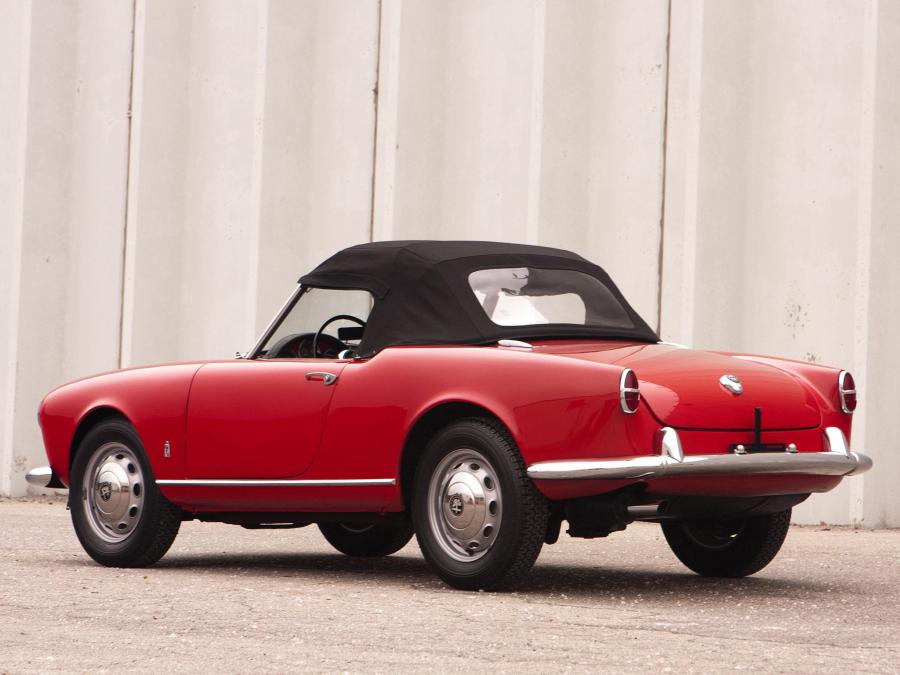  Alfa Romeo Giulietta Spider (750) 1956 года  (фото 20 из 23)